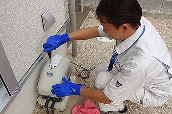 ブロアモーターの掃除・点検